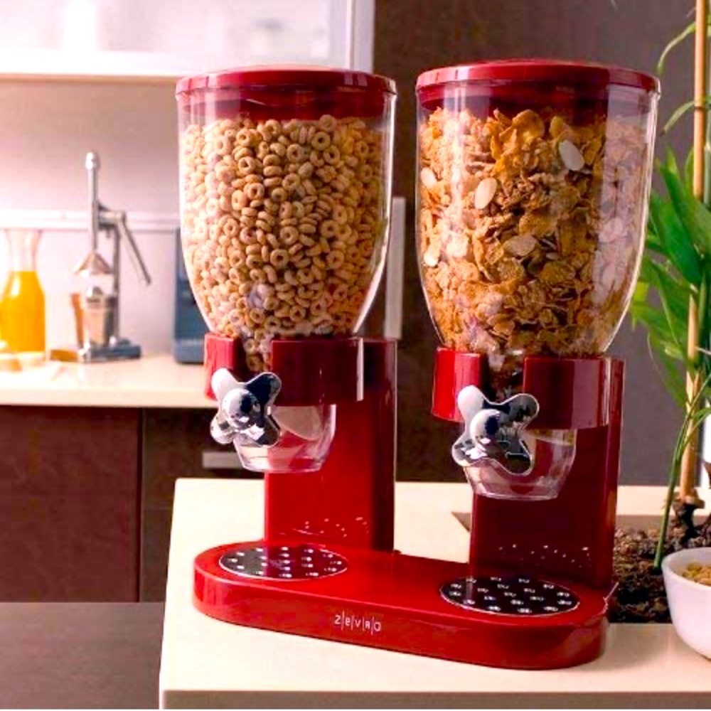 Double Cereal Dispenser